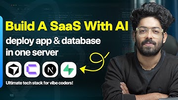 Build a SaaS With Cursor AI & Self-Host App + Database on One Server (Coolify)