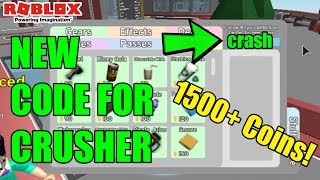 The Crusher Codes Herunterladen - roblox speeding wall code