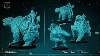 Frostwilds 1 | May 2024 Collection (STL Miniatures & 5e Adventure)