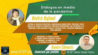 Diálogos en medio de la pandemia - Beatriz Rajland y Ramiro Chimuris