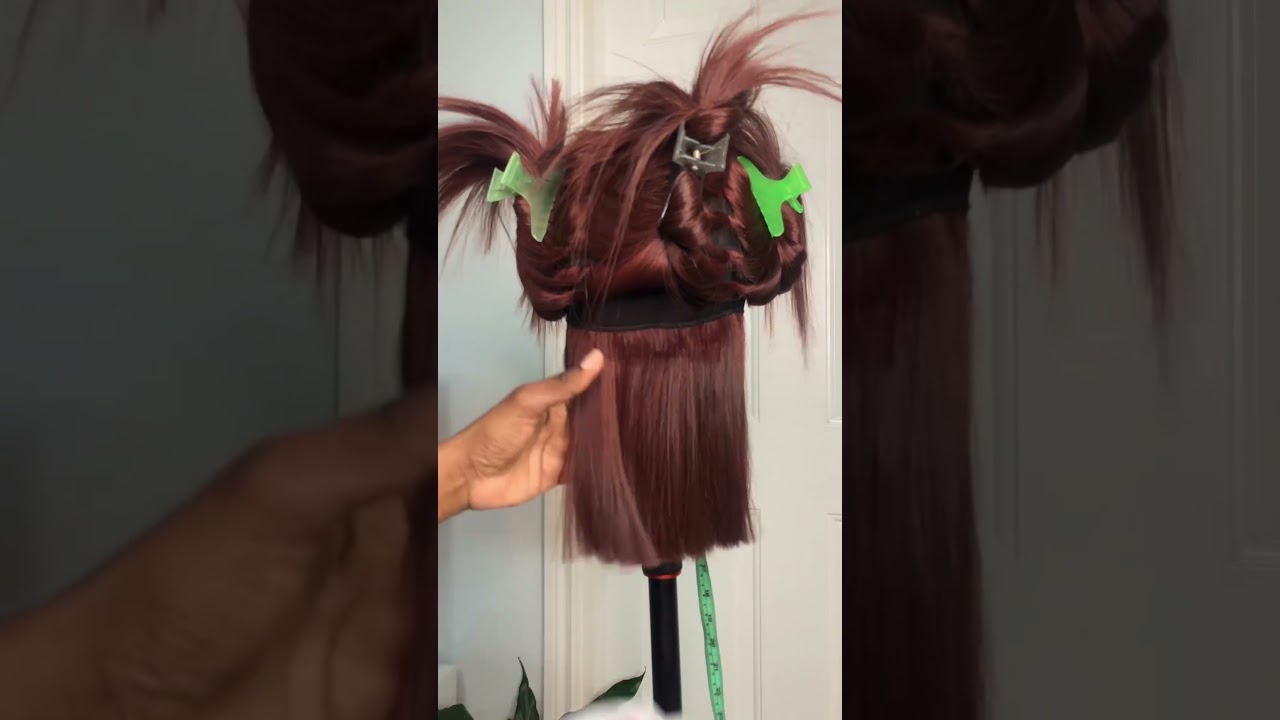 Wig styling hack 