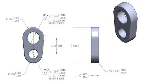 VariCAD 2018 Assemblies - M1911A1 - Link, Barrel