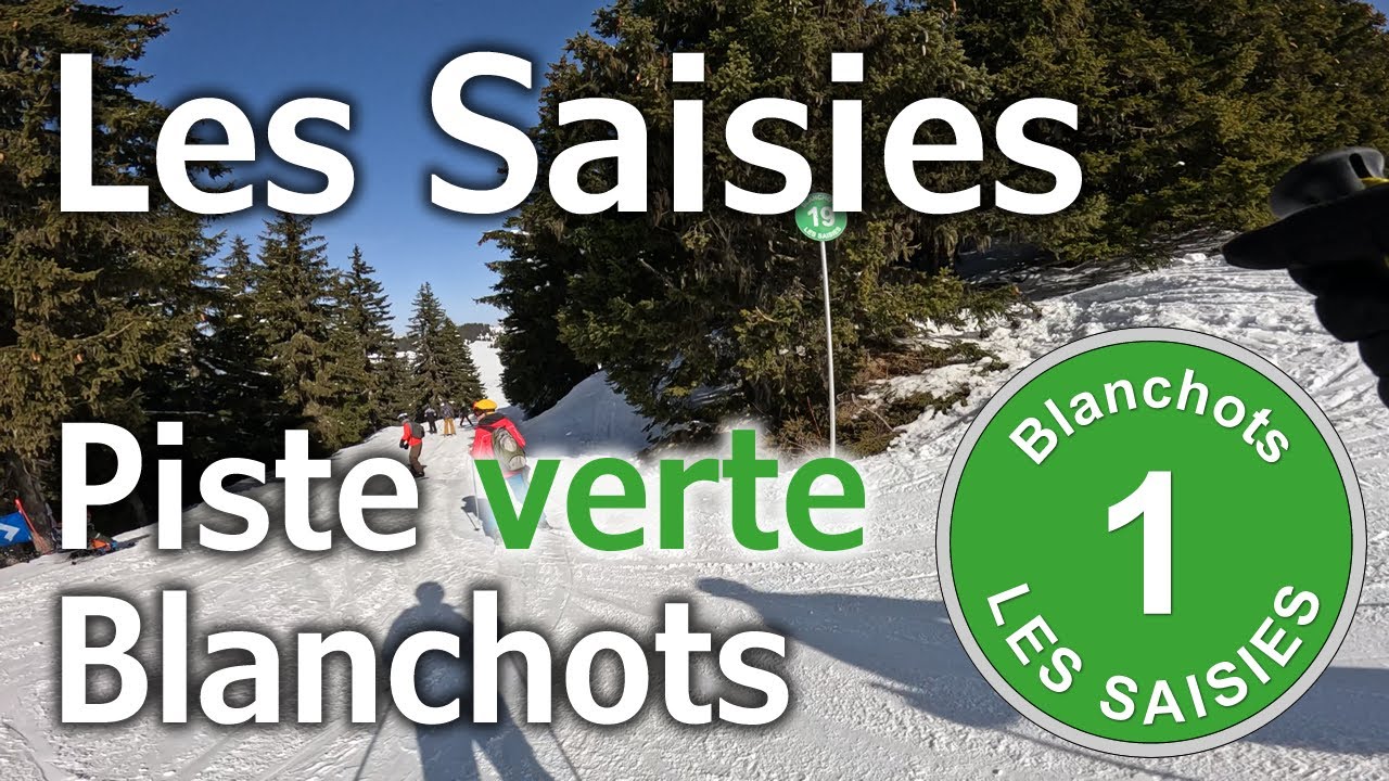 Les Saisies - Ski Alpin - Piste verte 