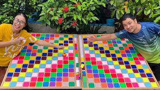 Solving a challenging puzzle ball game smart move screenshot 3