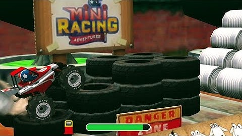 Mini Racing Adventures : 7113m   gameplay with WILDBOAR on funny footpath