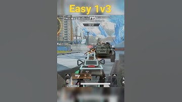 Quick 1v3 in apex legends mobile #apexlegendsmoblie