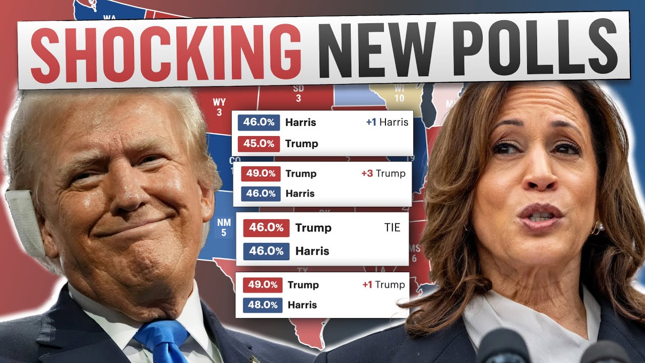 First Look at Kamala Harris vs Donald Trump Polls in Key Swing States ...