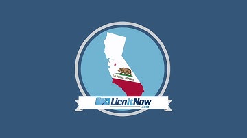 LienItNow California Mechanics Liens