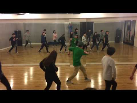 [광주댄스학원] 170228 힙합초급 주중 수업영상 : JOY DANCE ACADEMY HIPHOP CLASS