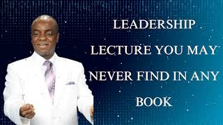 -David OyeDepo || Leadership Lecture You May Never Find in Any Book