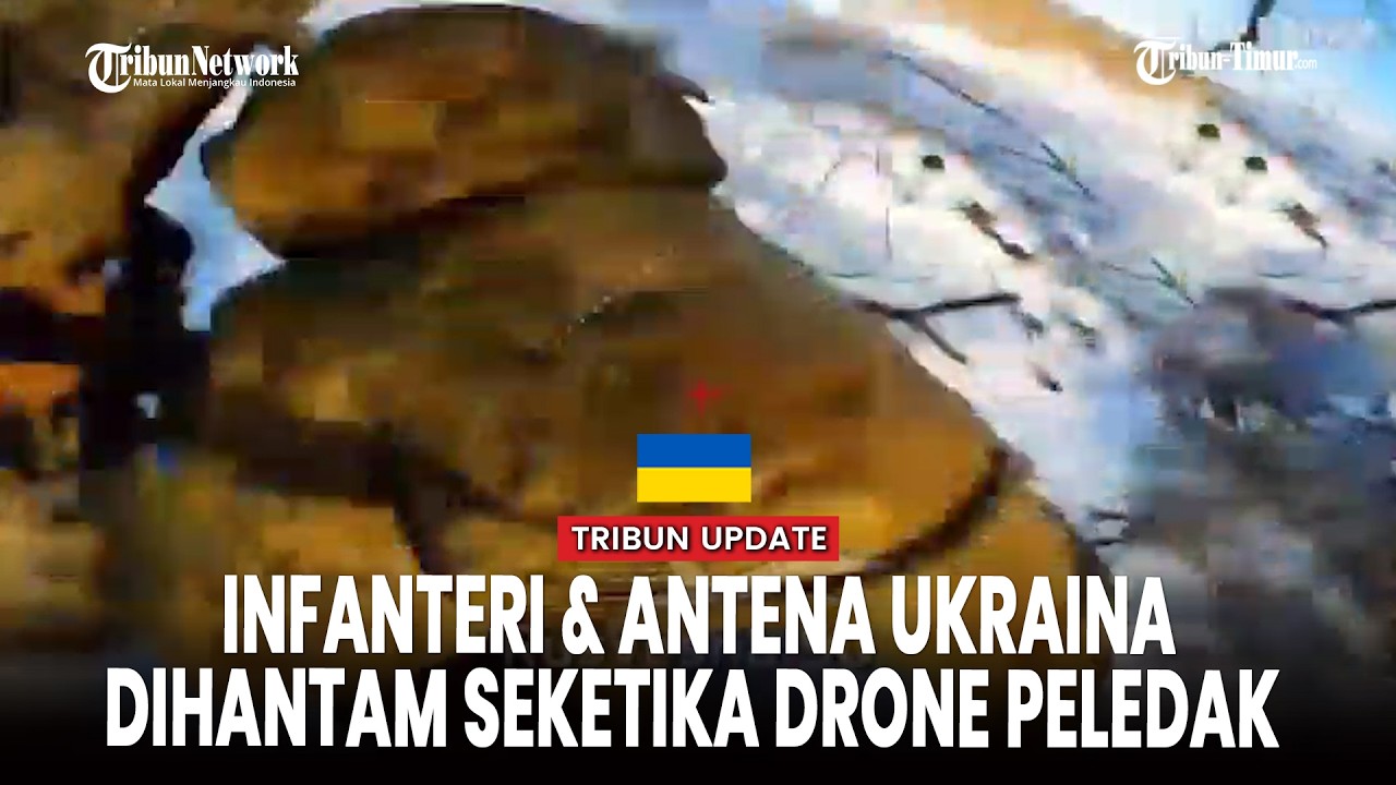 Aksi Ugal-ugalan Drone Rusia di Sumy: Infanteri hingga Antena Ukraina Jadi Santapan