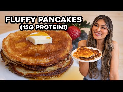 Fluffy Pancakes! Just 4 Ingredients I Low Carb I Gluten Free