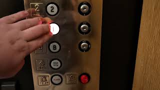 EPIC MOTOR: INSANE 200FPM Meredith Dry-Powered Hydraulic Elevators - Day Building, Worcester MA