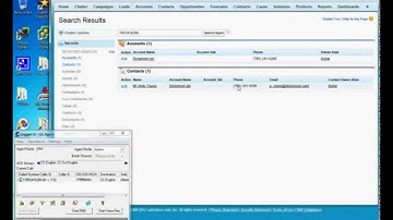 Call Center Agent for Panasonic PBX - SalesForce integration