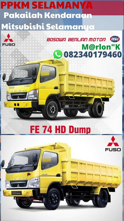 COLT DISEL FE 74 HDK  &  SUPER HDX DUMP TRUK
