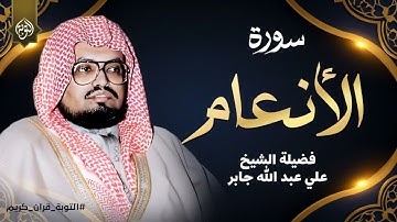 سكينة للقلوب وراحة نفسية لا توصف تلاوة خاشعة من سورة الأنعام الشيخ علي جابر