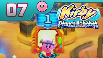 Kirby: Planet Robobot (English) - Part 7: Gigabyte Gear! | RasouliPlays