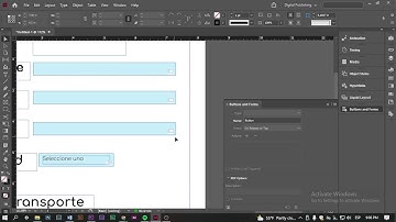 Como crear un formulario interactivo PDF en Adode Indesign