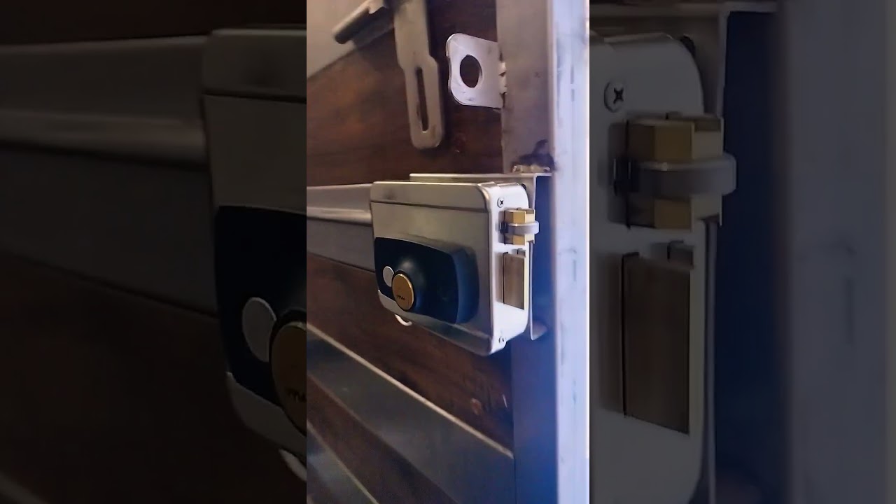 Yale Electric Rim Lock with Remote system Smart Electronic Door Lock Wifi Remote 