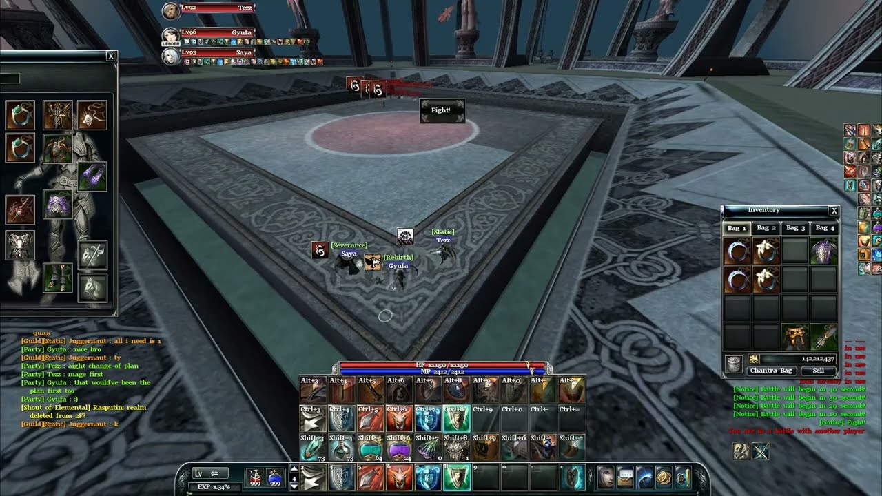 Archlord MMORPG 2022 - Archonia server - Progression movie