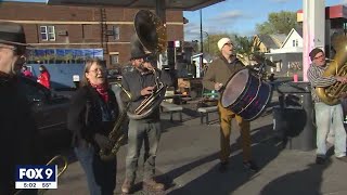 George Floyd's birthday: Celebration held at 38th and Chicago | FOX 9 KMSP