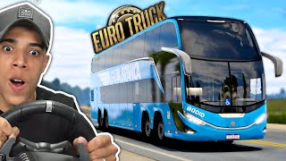 DIRIGINDO O MARCOPOLO G8, ONIBUS DA VIAÇÃO AGUIA BRANCA! - EURO TRUCK SIMULATOR 2