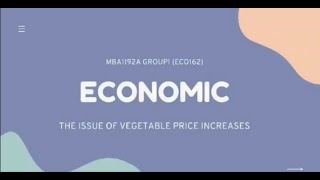 ECO 162 - Video Presentation