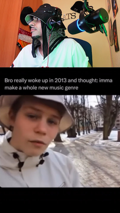 Bro was about to make a new genre #yunglean #rap #reaction #shorts