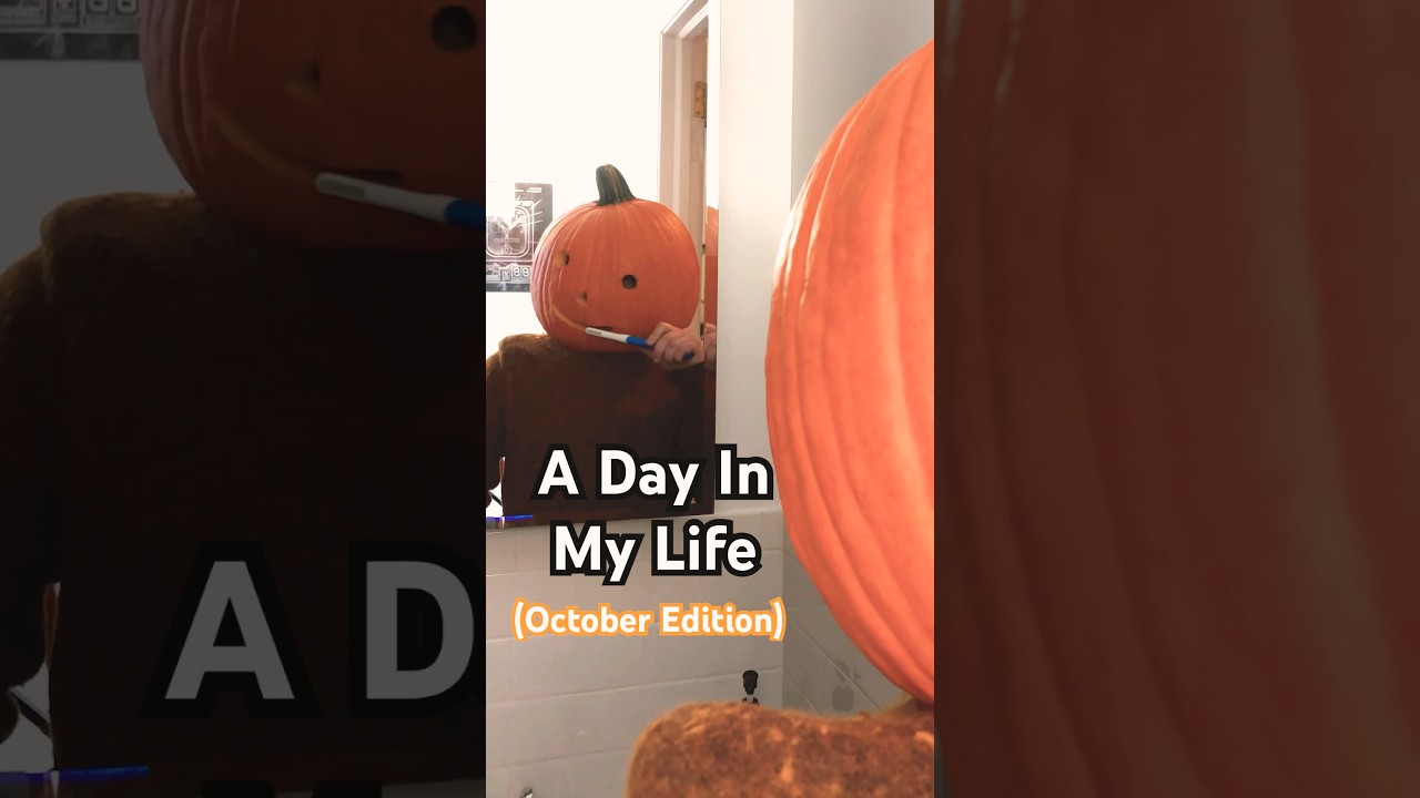 A Day In My Life: October Edition #grwm #dayinthelife #halloween #pumpkinspice