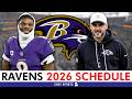 🚨Baltimore Ravens 2026 Schedule RELEASED - Instant Reaction &amp; Analysis🚨