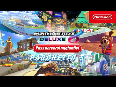 Il pacchetto 5 di Mario Kart 8 Deluxe – Pass percorsi aggiuntivi arriva il 12 luglio!