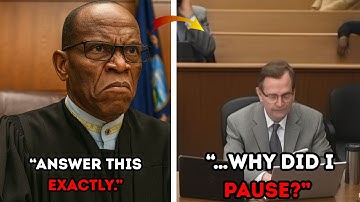 Judge’s Precision Question Catches the Defendant — One Hesitation Changes the Entire Case