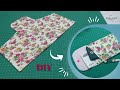 Easy daily use bag make at home  diy cell phone bag sewing tutorial