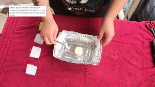 EDUC 3030 AT 1 Stage 6 Textiles - Fabric Burn Test
