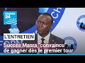 Élections au Tchad : le Premier ministre Succès Masra "convaincu" de gagner dès le premier tour