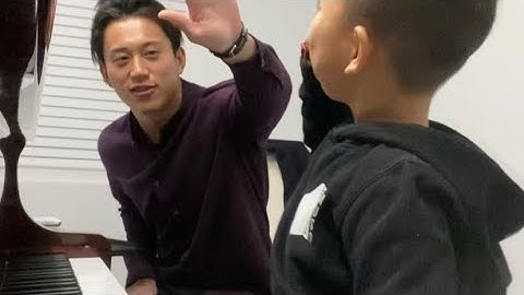 5yo first Grade 0 piano lesson - graduated from Beginner! (Ft. Lawrence Ng)