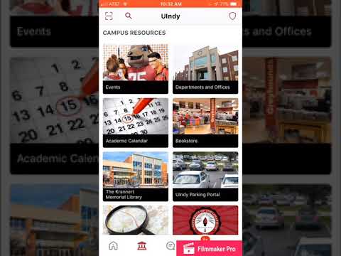 UIndy App Tutorial