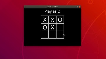 HarvardX: CS50 AI 2020 - Project 0 - TicTacToe