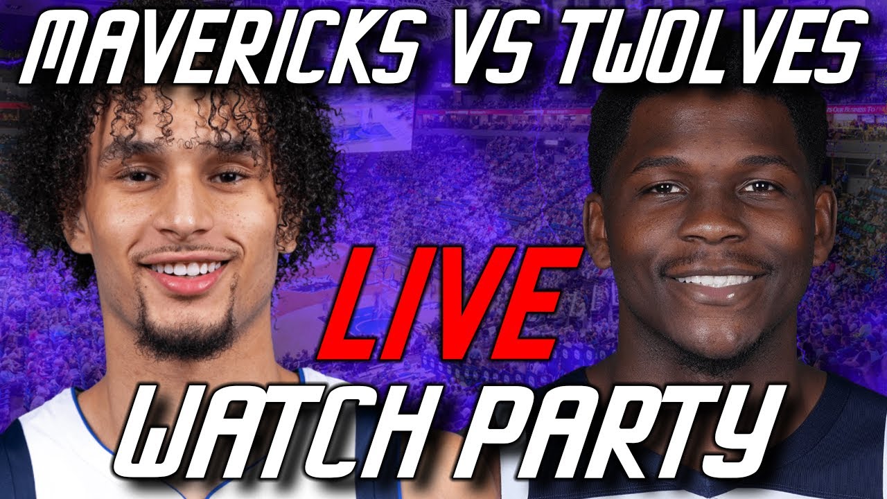 Mavericks vs Timberwolves Live Watch Party NBA Regular Season 2023