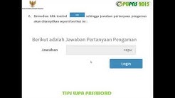 CARA TIP LUPA PASSWORD LOGIN e PUPNS 2015 - Durasi: 1.40. 