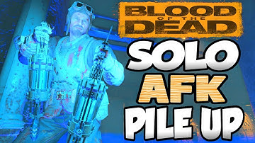 *SOLO* AFK BOTD ZOMBIES PILE UP GLITCH (After Patch 1.17) - BO4 ZOMBIE GLITCHES