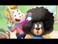Police Officer&#39;s First Haircut | Hairstyle | Good Habits | Kids Cartoon | Sheriff Labrador | BabyBus