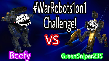 War Robots - #WarRobots1on1 Challenge