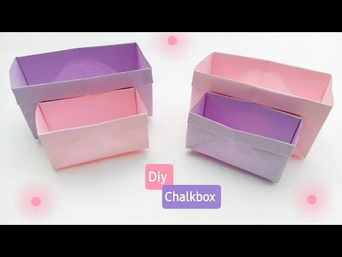 Diy Chalk Box For Classroom/ New Idea For Classroom/ Back To