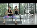 30-Minute Beginner HIIT Yoga for Slimmer Legs | HER Network