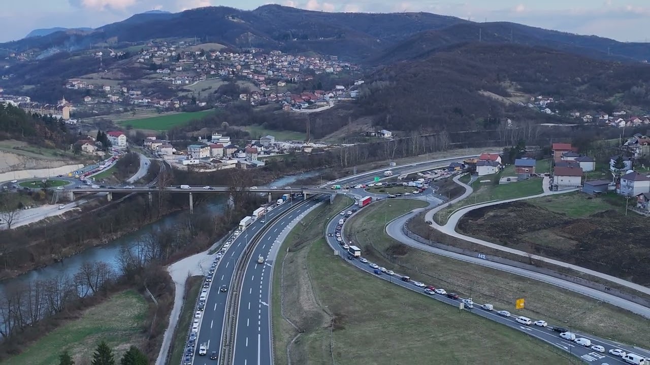 Pogledajte kilometarske kolone na Vogošćanskoj petlji