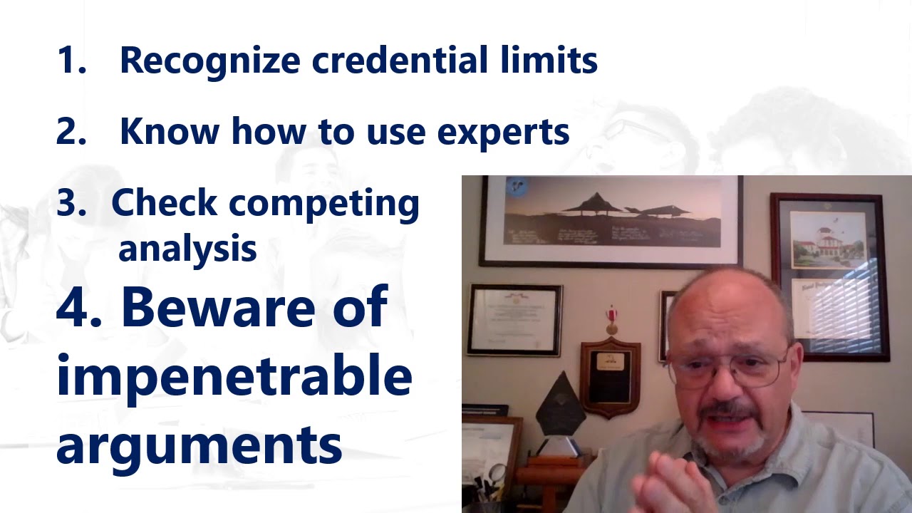 Experts and Credentials