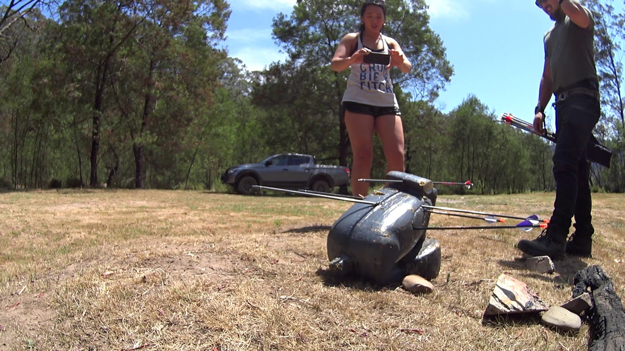 Archery Bush Rabbit hunt practice YouTube