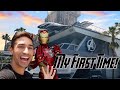 My First Time At Avengers Campus In Disney's California Adventure | Web Slingers, Characters, Shows!