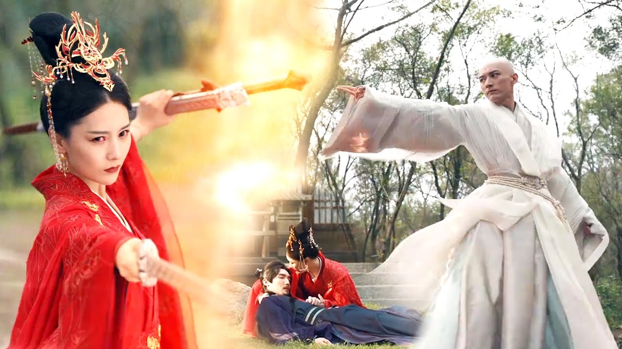 爆燃武俠片！新婚夜丈夫暴斃，妻子直接入魔一人橫掃江湖！#chinesedrama #武侠 #movie #功夫 #动作 #kungfu